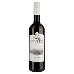 Вино Twin Rivers Shiraz, красное, сухое, 0,75 л