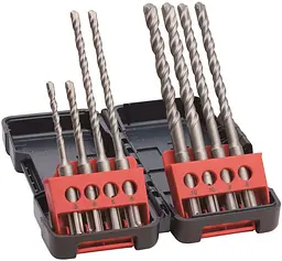 Набір ударних свердел по бетону Professional SDS-Plus-3 5-10мм 8шт Bosch hoz0013287