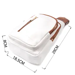 Топова слінг сумка для жінок з екошкіри Vintage 18,5х29х8 см sum0026964 - мініатюра 3