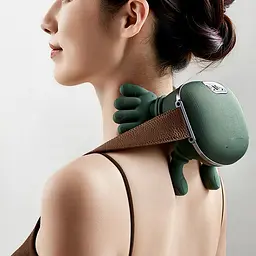 Масажер для шиї та плечей електричний Shoulders&Neck 10 режимів масажер для тіла з підігрівом - мініатюра 3