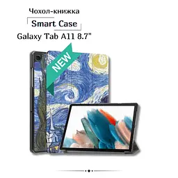 Чохол до планшета BeCover Smart Case Samsung Galaxy Tab A11 SM-X133/X135 8.7" Night (713981) - мініатюра 3