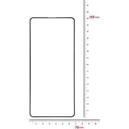Захисне скло BeCover для Samsung Galaxy M31s SM-M317 Black (705234) - мініатюра 3