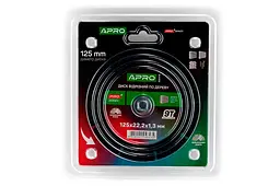 Диск відрізний по дереву APRO 125 x 22.2 мм x 9T PRO - мініатюра 4