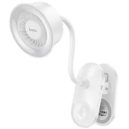 Портативний вентилятор HX610 handheld folding fan 1800 mAh White Hoco teh0029485 - мініатюра 4