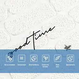 Панель стінова 3D Wall Sticker 700х700х4 мм Напис із сріблом SW-00001980 - мініатюра 4