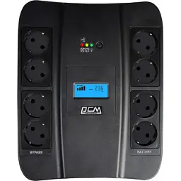Пристрій безперебійного живлення Powercom SPD-1100U LCD, 605W (SPD-1100U.LCD)
