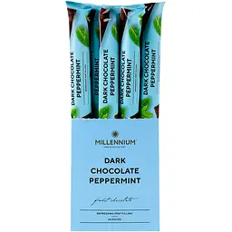 Шоколад чорний Millennium Dark Chocolate Peppermint 38 г - мініатюра 4