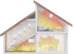 Конвекторний обігрівач Kidwell Thunder Modern 2в1 2000W Wi-Fi White - мініатюра 10