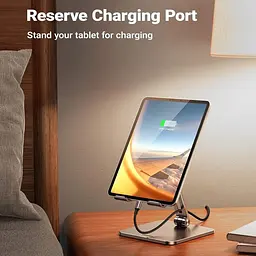 Тримач для планшета-телефона Ugreen LP134 Foldable Metal Tablet Stand - мініатюра 7