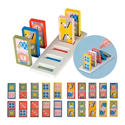 Розвиваюча гра Taf Toys колекції Савана Моє перше доміно (12865) - мініатюра 2