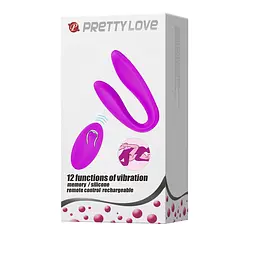 Вібратор Pretty Love Letitia Stimulator фіолетовий - мініатюра 2