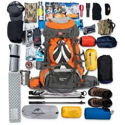 Рюкзак Naturehike NH70B070-B 70 л + 5 л чорний - мініатюра 2