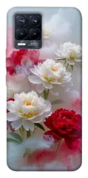 Чохол Demsky Red and white smoke для Realme 8