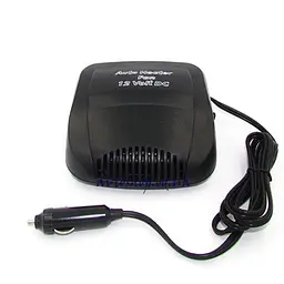 Авто обігрівач салону Піч тепловентилятор від прикурювача Auto Heater Fan 12В 150W чорний - мініатюра 2