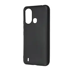 Чехол-накладка для смартфона ZTE Blade L220, противоударный, силиконовый, термополиуретановый (ТПУ), с защитой камеры и корпуса, черный, защита всего корпуса, ArmorStandart (ARM69304)