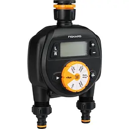 Таймер подачі води Fiskars для поливу на дві зони (1054792) - мініатюра 3