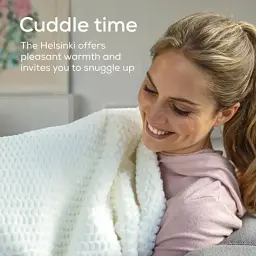 Електропростирадло Beurer 180х130 см 100 В поліестеровий велюр білий (HD_82_HELSINKI) - мініатюра 4