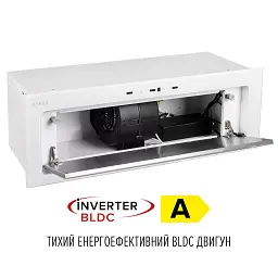 Витяжка повновбудована Perfelli Design Vision 9 Bianco Silenzio - мініатюра 12