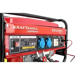 Генератор бензиновий Kraft&Dele KW-6500JC (KD-116) [157553] - мініатюра 5