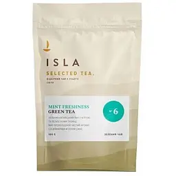 Чай зелений Isla Mint Freshness №6 м'ятний 100 г