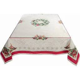 Скатертина Lefard Home Textile Corona Natale гобеленова 180х140 см (716-183) - мініатюра 2