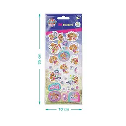 Дитячий набір 3D-наліпок "Paw Patrol. Щенята-Єдиноріжки" DoDo Toys 200673, 1 аркуш - мініатюра 3