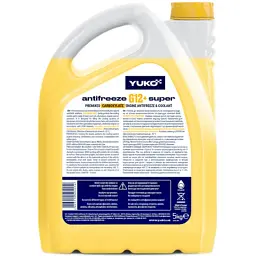 Антифриз Yuko -32 Super G12+ жовтий. ПЕ кан.5л (5 кг.) (4823110404454) - мініатюра 2