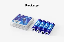Акумулятор XTAR AA/HR06 Li-ion 2500 mAh 4 шт. (5200) - мініатюра 3