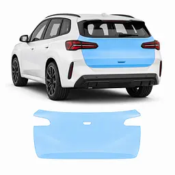 Антигравійна захисна бронеплівка за лекалами для BMW X3 G45 2024- зона кришки багажника