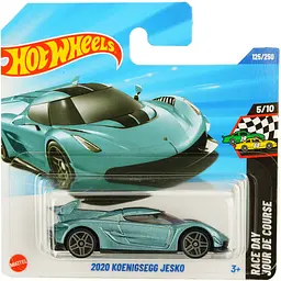 Базова машинка Hot Wheels 2020 Koenigsegg Jesko блакитна (5785) JBB59-N522