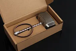 Колекційна модель Thor`s Mjölnir Молот Тора Мьольнір 20 см MC 10.147 - мініатюра 6