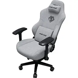 Геймерське крісло Anda Seat Phantom 3 Pro L Gray Fabric (AD18YC-06-G-F) [121746] - мініатюра 6