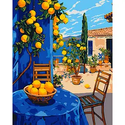 Картина за номерами Santi Лимонний дворик 40 x 50 см (955754)