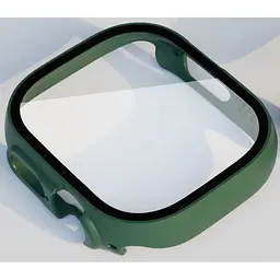 Чохол-накладка DK Пластик Soft-Touch Glass Full Cover для Apple Watch 49mm (green) - мініатюра 4