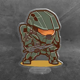 Акрилова колекційна фігурка Chibi Halo Мастер Чиф 10 cм