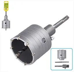 Свердло корончате Alloid Building Tools по бетону 68 мм p SDS адаптером 110 мм (HC-68110) - мініатюра 2