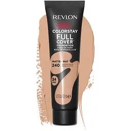 Тональна основа для обличчя Revlon ColorStay Full Cover SPF10, 240 Medium Beige 30 мл (7255143007) - мініатюра 2