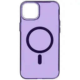 Чохол до мобільного телефона Armorstandart Y23 MagSafe Apple iPhone 14 Transparent Purple (ARM68329)