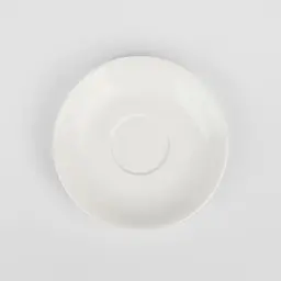 Блюдце МВМ My Home Перлина 12 см біле (KP-101 WHITE) - мініатюра 2