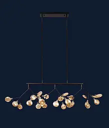 Люстра LED PETALS Levistella 918LP264-27 BK+BR - мініатюра 2