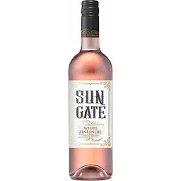 Вино Sun Gate Zinfandel 2020, розовое, полусладкое, 10,5%, 0,75 л (37562)