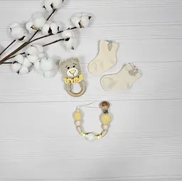 Букет з пелюшок для немовлят A.L.Babybox Лимон (BU 28093759) - мініатюра 10