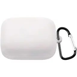 Чохол-накладка DK Silicone Candy Friendly з карабіном для OnePlus Buds Pro (white)