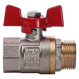 Кран кульовий прямий Q Professional 3/4″ ЗВ КБ PN40 QP152 - мініатюра 3