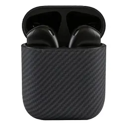 Bluetooth Стерео Гарнітура Hoco EW41 Plus, TWS, carbon version, BT5.3, 35mAh, 350mAh, 6h, Чорний - мініатюра 2
