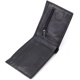 Чоловічий шкіряний портмоне ST Leather 11,5х9х1 см acs0028311 - мініатюра 3
