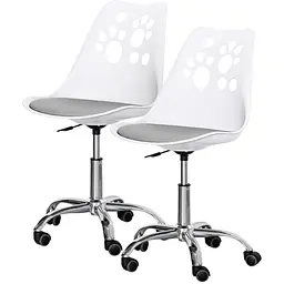 Дитяче крісло Evo-Kids Indigo White / Grey 2 шт. (H-232 W/G -Х2)