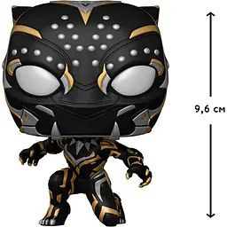 Ігрова фігурка Funko Pop! Marvel Black Panther Wakanda Forever Черная пантера (66718) - мініатюра 2