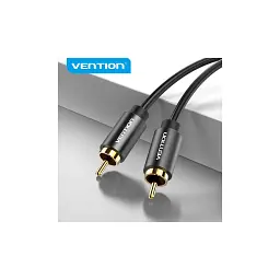 Кабель мультимедійний 1xRCA M to 1xRCA M 2.0m digital black Vention (VAB-R09-B200) - мініатюра 4