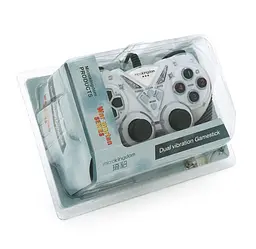 Геймпад джойстик Microkingdom 8600 DoubleShock USB White - мініатюра 6